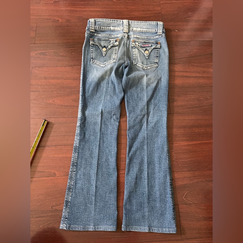 Y2K vintage Hudson FLAG POCKET LOW RISE SIZE 32 Classic Blue Women's Jeans